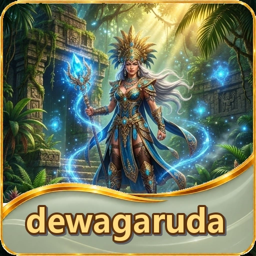 Beranda aplikasi dewagaruda di Android dengan menu unduhan yang jelas.